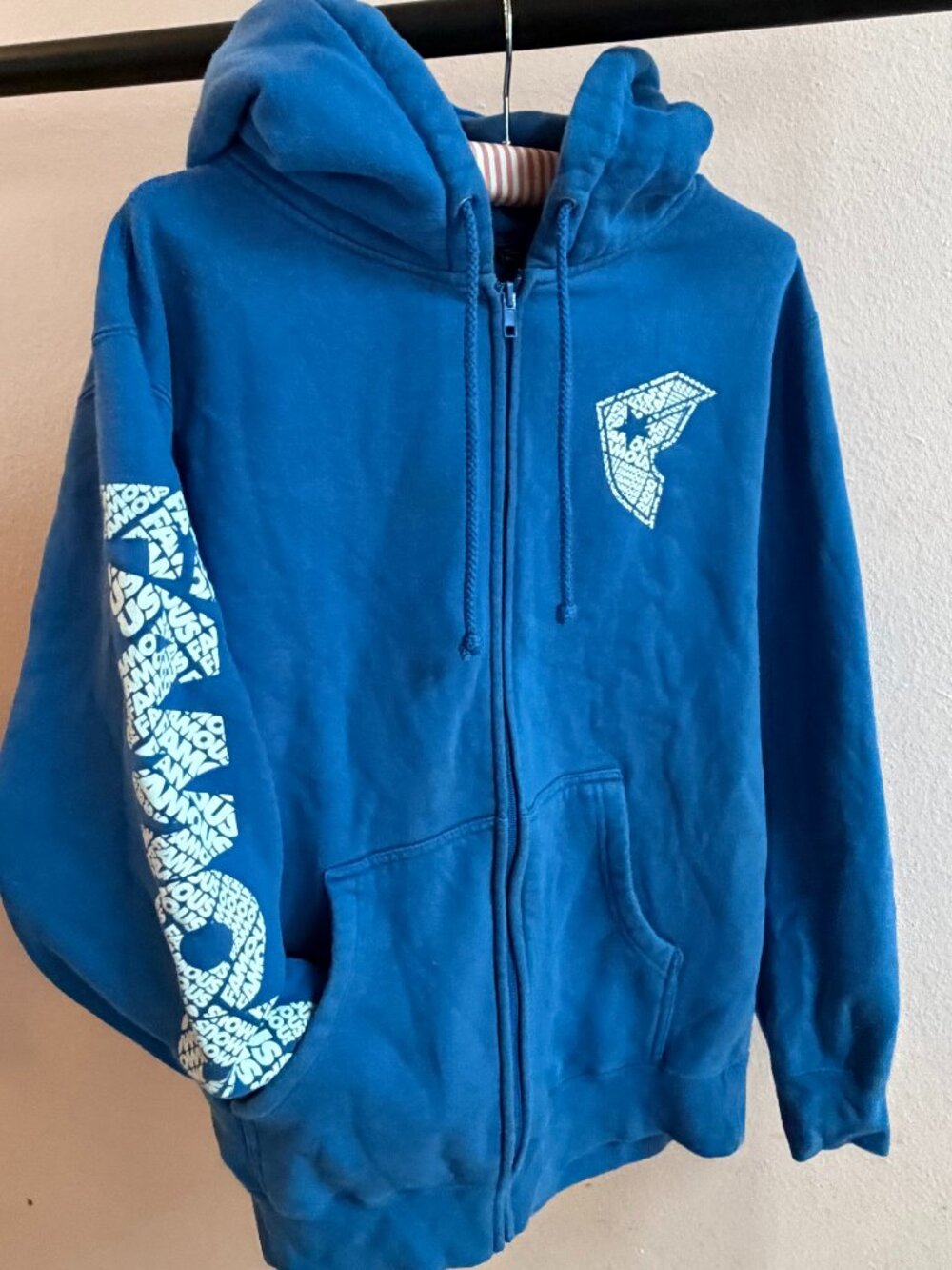 Famous Stars & Straps Blue Hoodie (THICK)